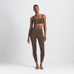 Nike x SKIMS MATTE V-LINE 26" LEGGING | DARK SEPIA - DARK SEPIA